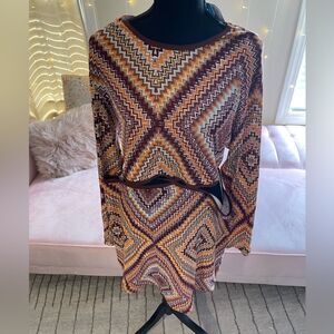 Rue21 Plus Size 3X Bodycon Cutout Stripped Dress